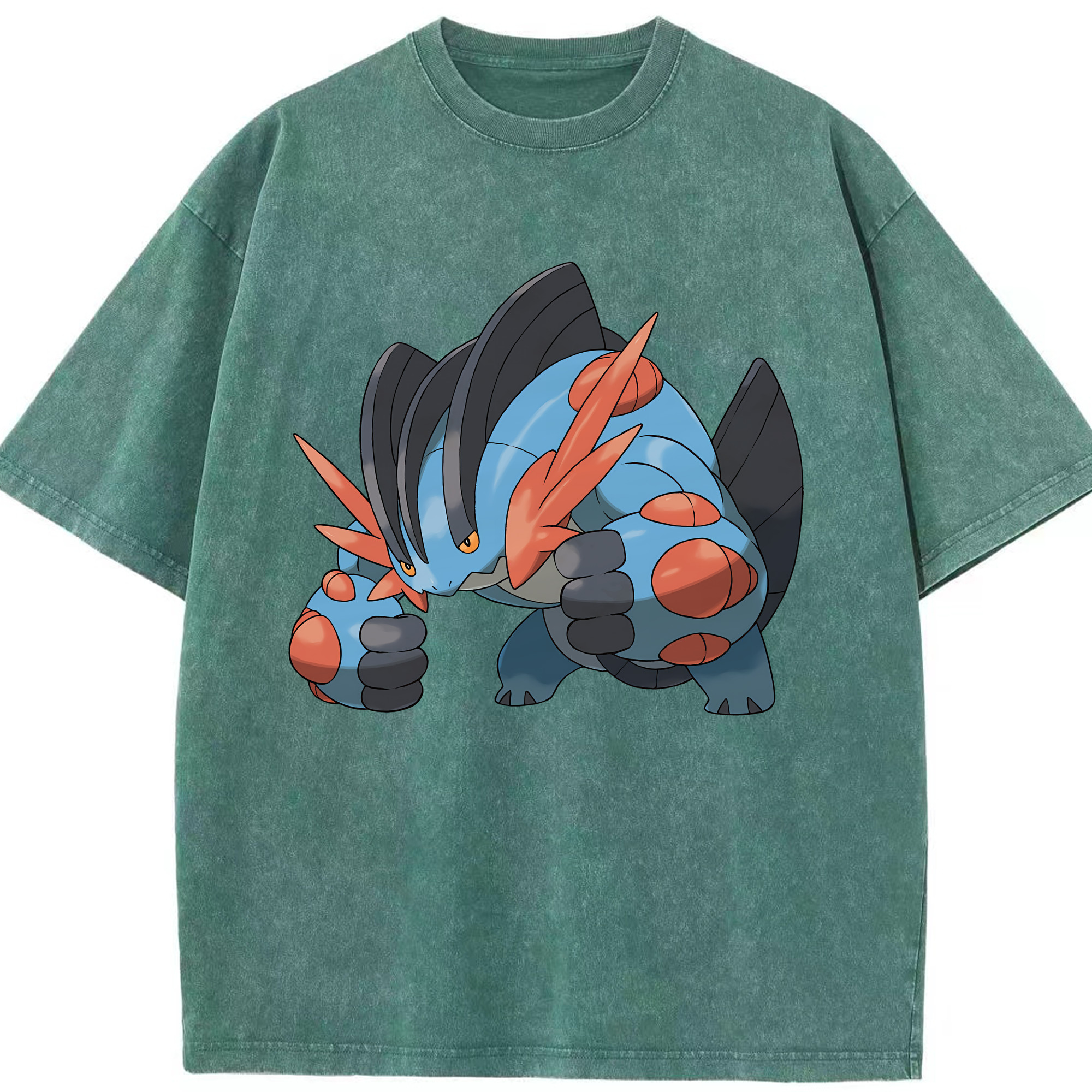 （画像用） ポケットモンスター Pokémon 綿100% ヴィンテージ風 半袖Tシャツ（フロントプリント）